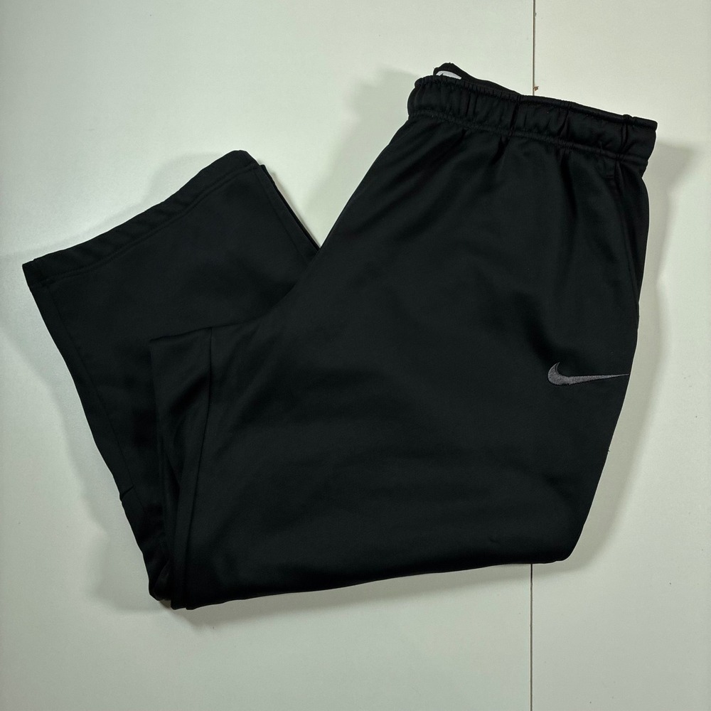 Nike Training Sweatpants 3XL Black Dri-FIT Elastic Waist Athletic Drawstring